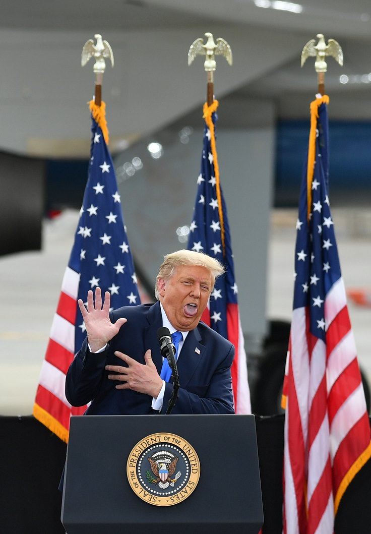 Zay Péter: Amerika elnöke, 2020 © Zay Péter/Magyar Sajtófotó