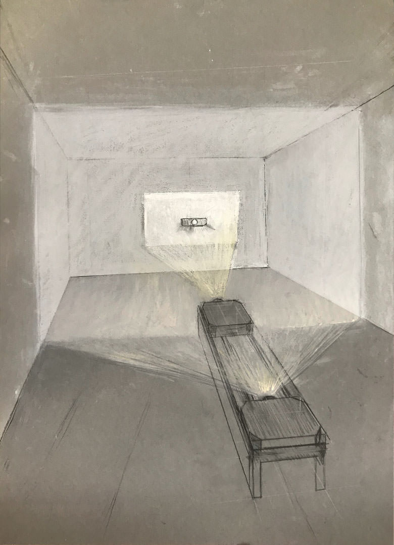 Ősz Gábor: Passive Movements [Passzív mozgások], vázlatok, 2021© Ősz Gábor