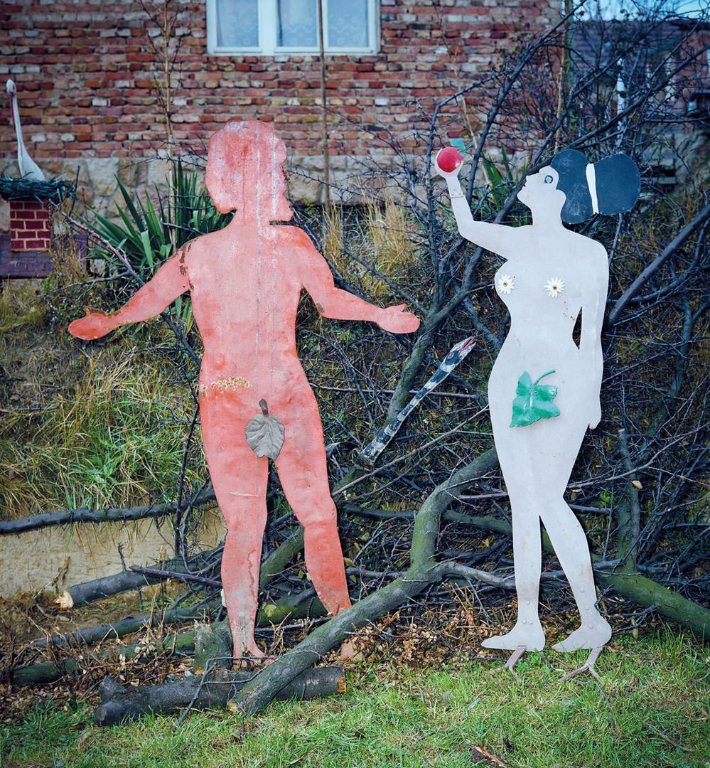 © Balla András: Ádám és Éva | Üröm, 1981