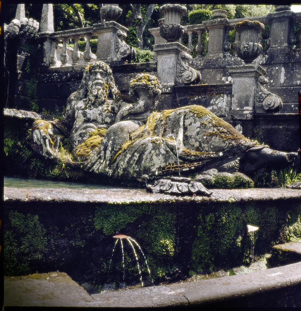 © Balla András: Neptunusz | Bomarzo, Olaszország, 1988