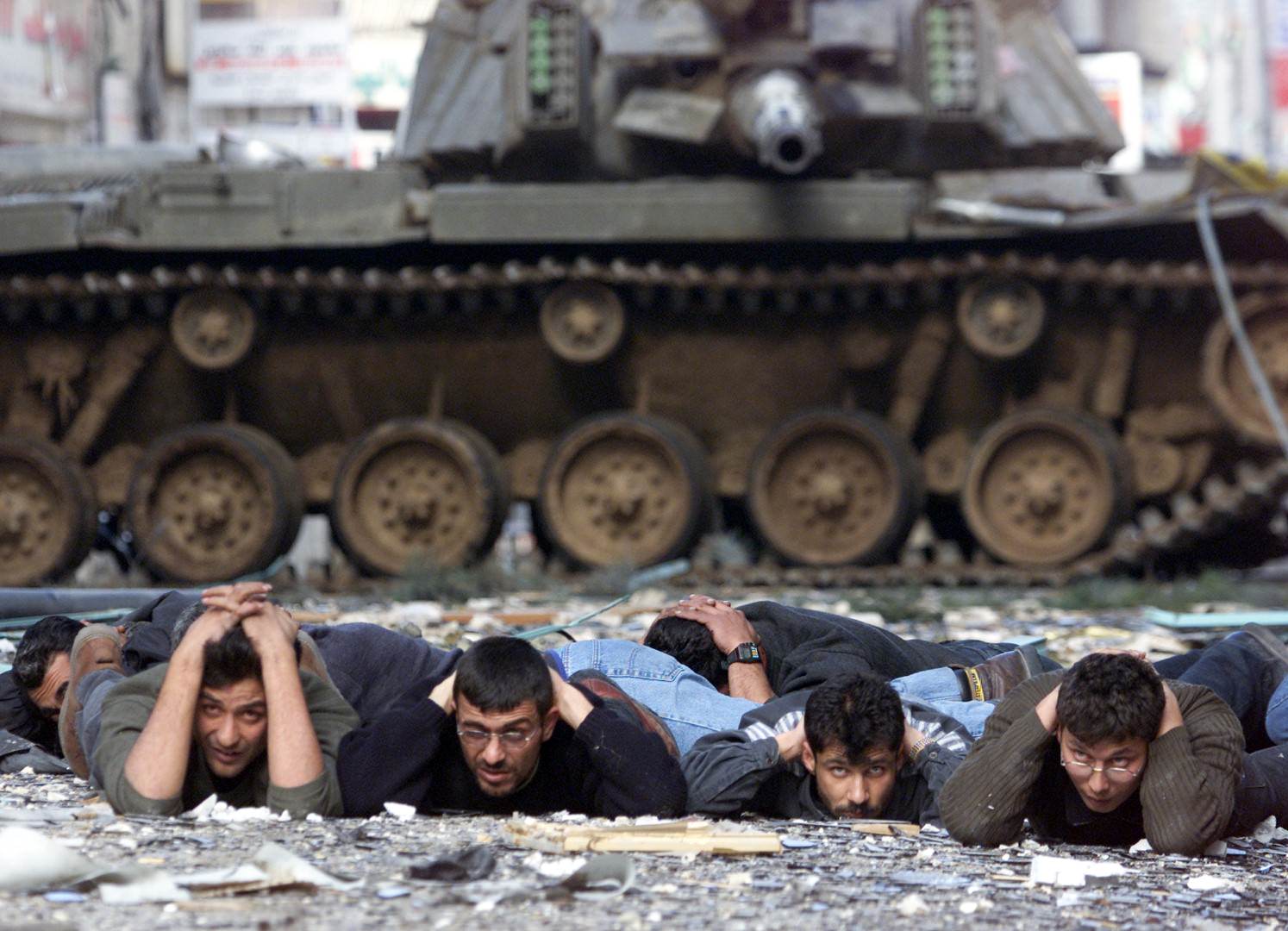 Balogh László: Izrael, Ramallah, 2002
