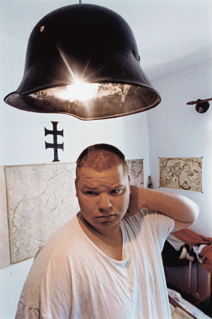 Bánkuti András: A pátyi skinhead, 1993 © Bánkuti András
