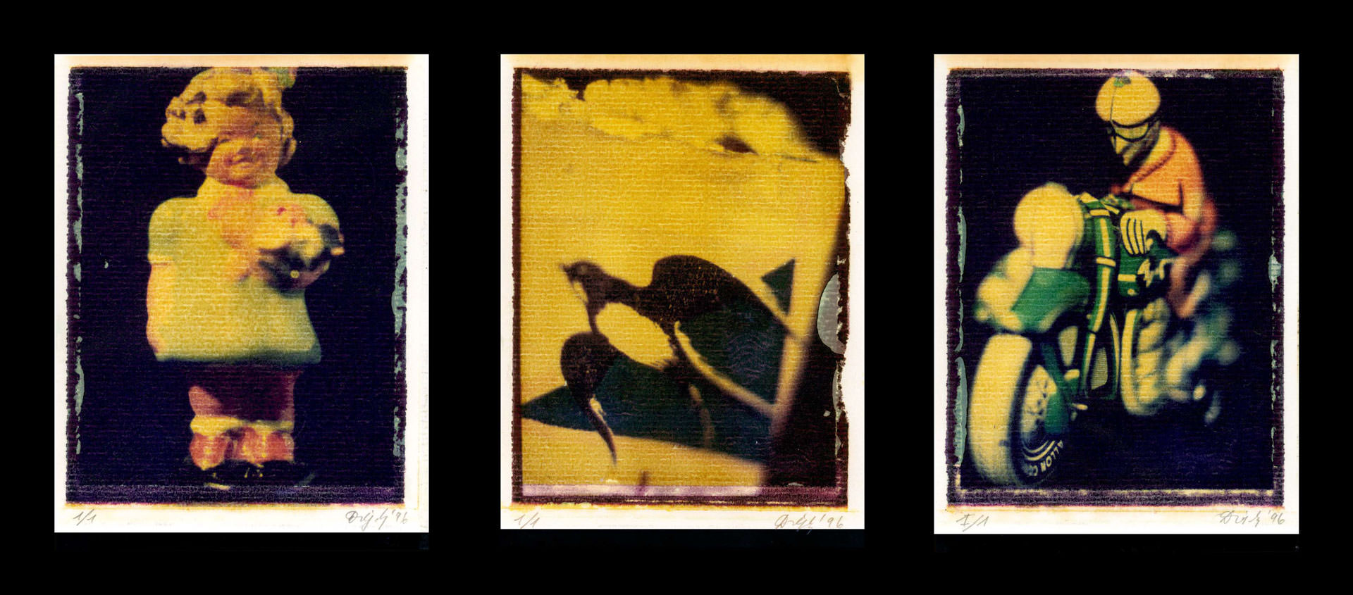 Drégely Imre: Utazás 1–3., 1996 © Drégely Imre