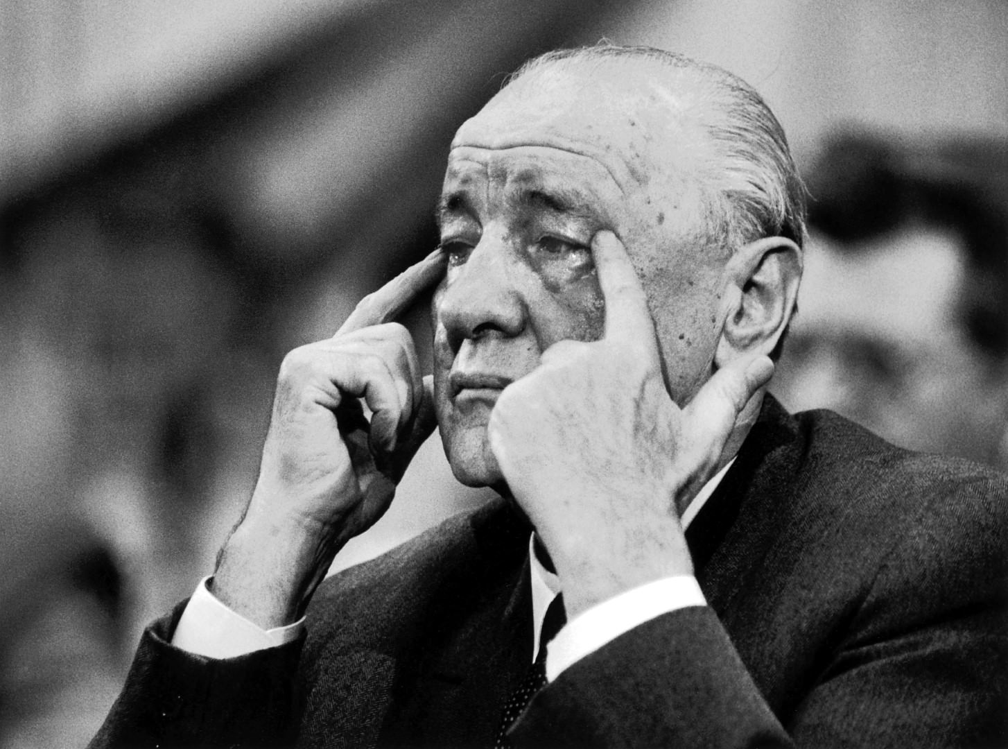 Fejér Gábor: Kádár János, 1986 © Fejér Gábor