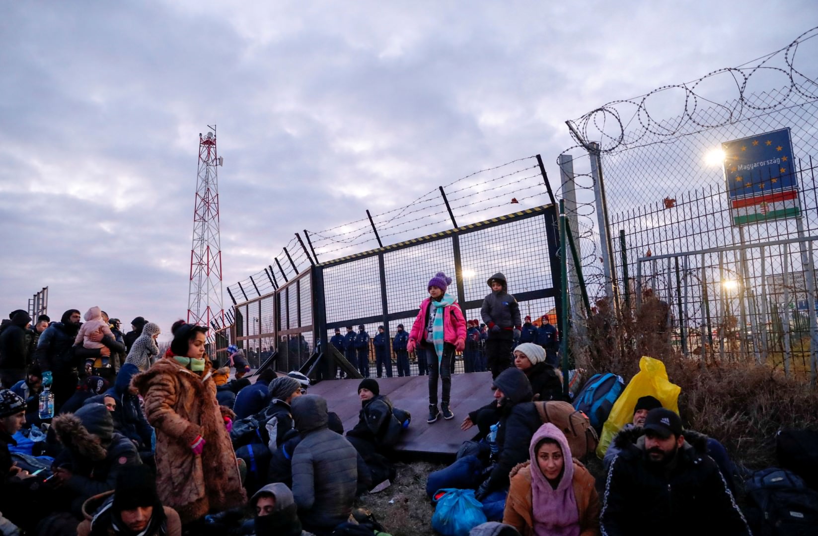 Szabó Bernadett: Menekültek a szerb-magyar határon, 2020 © Szabó Bernadett/Reuters
