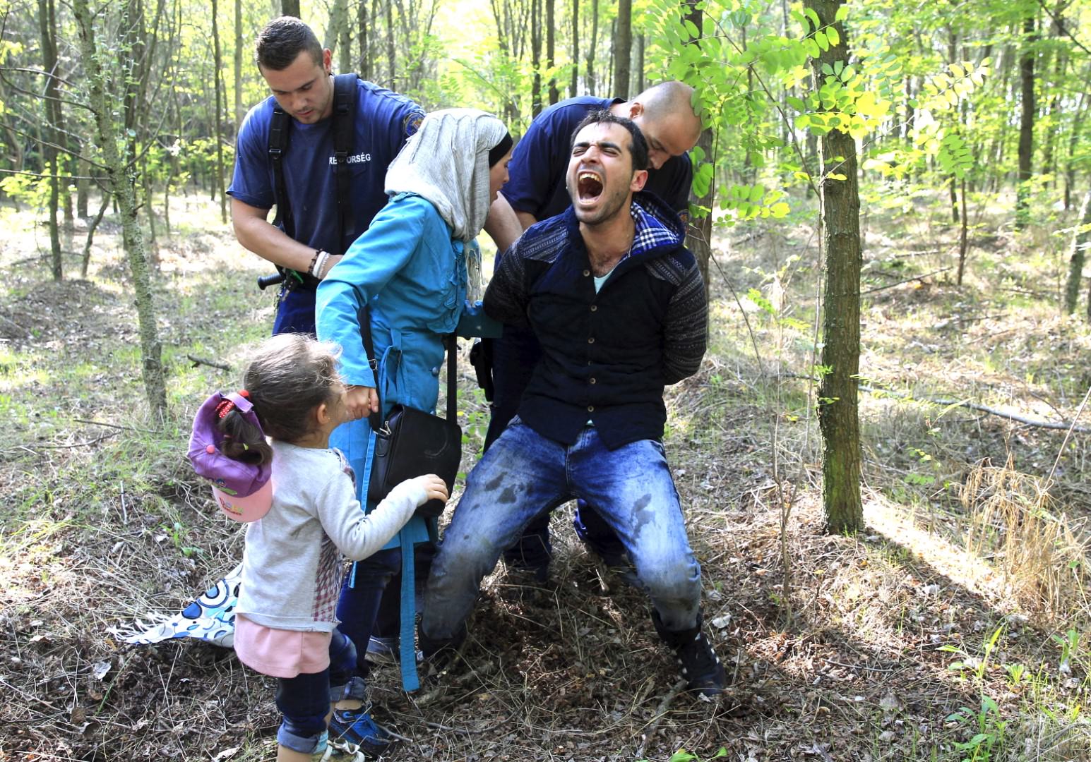 Szabó Bernadett: Menekültek a szerb-magyar határon, 2015 © Szabó Bernadett/Reuters