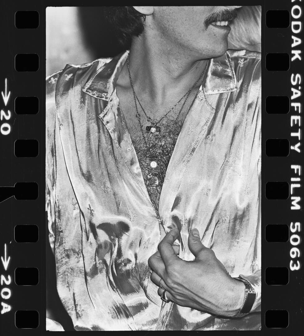 Kiss-Kuntler Árpád: Disco, 1980, részlet a sorozatból