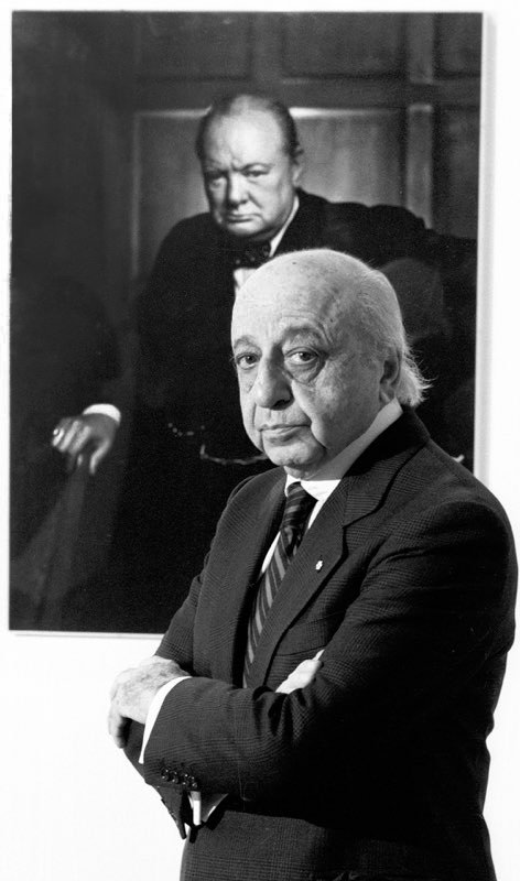 Szigeti Tamás: Yousuf Karsh Budapesten, 1989 