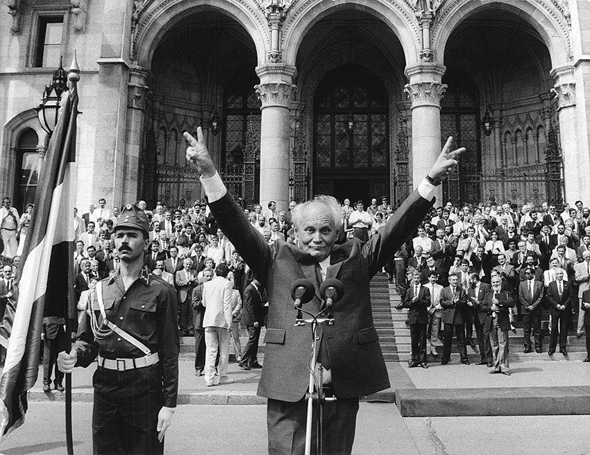 Szigeti Tamás: Göncz Árpád köztársasági elnökké választása, 1990