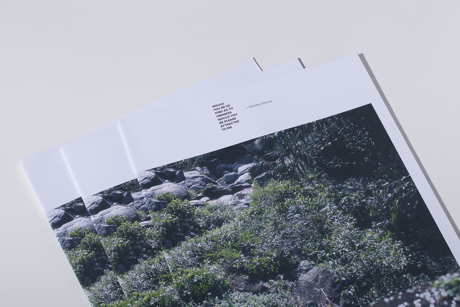 VÉKONY Dorottya: Would you be…, 2013-2016